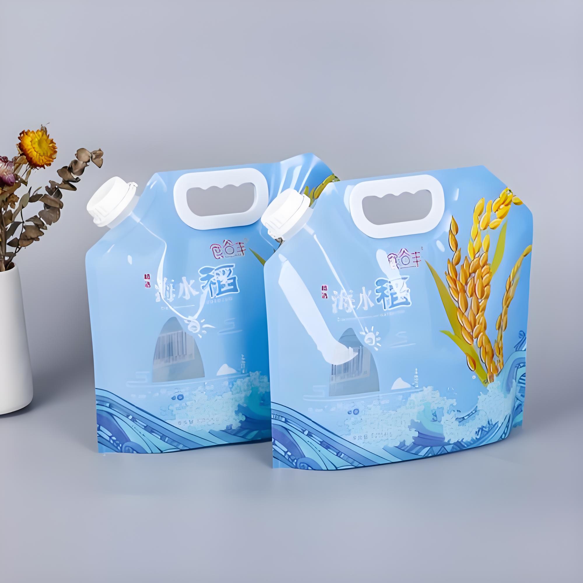 琼中黎族苗族自治县吸嘴袋八边封袋 - 厂家